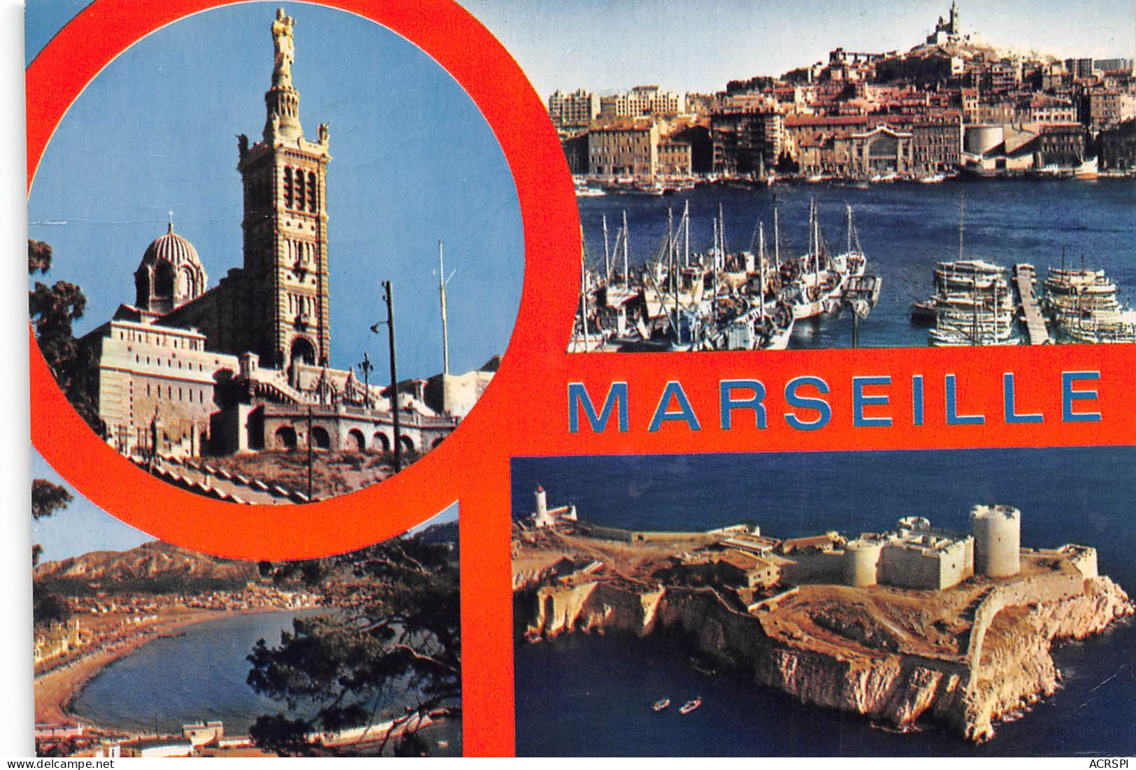 13 MARSEILLE  Multivue  Souvenir  (Scan R/V) N°   66   \OA1034 - Joliette