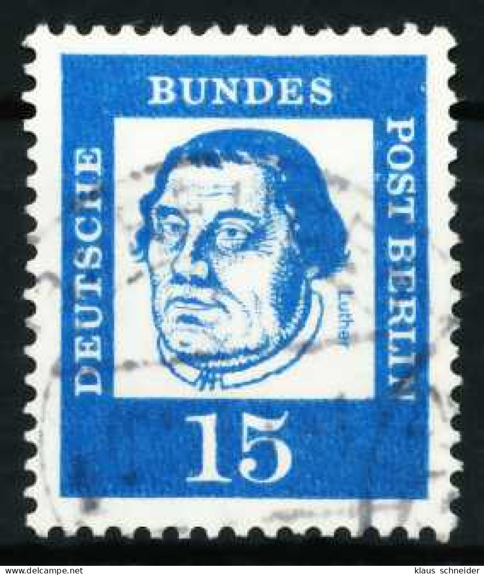 BERLIN DS BED. DEUT. Nr 203 Gestempelt X636D1E - Used Stamps