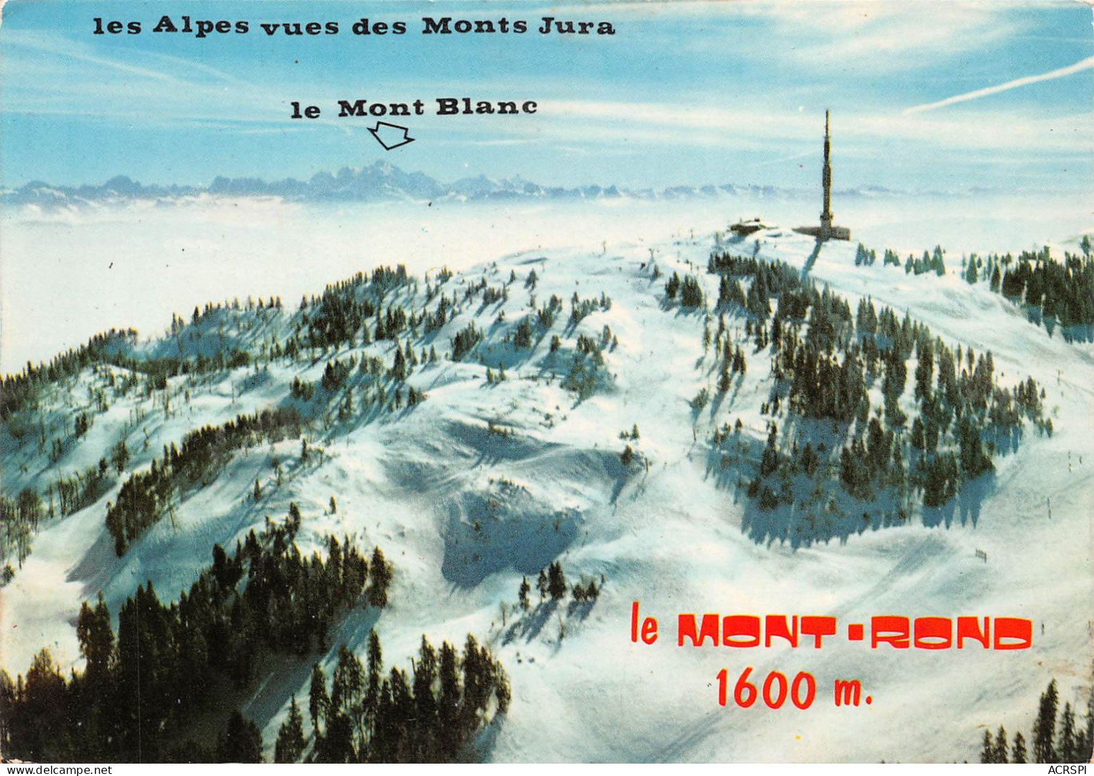 01 Mont Rond – La Faucille  MIJOUX  (Scan R/V) N°   20  \OA1049 - Oyonnax