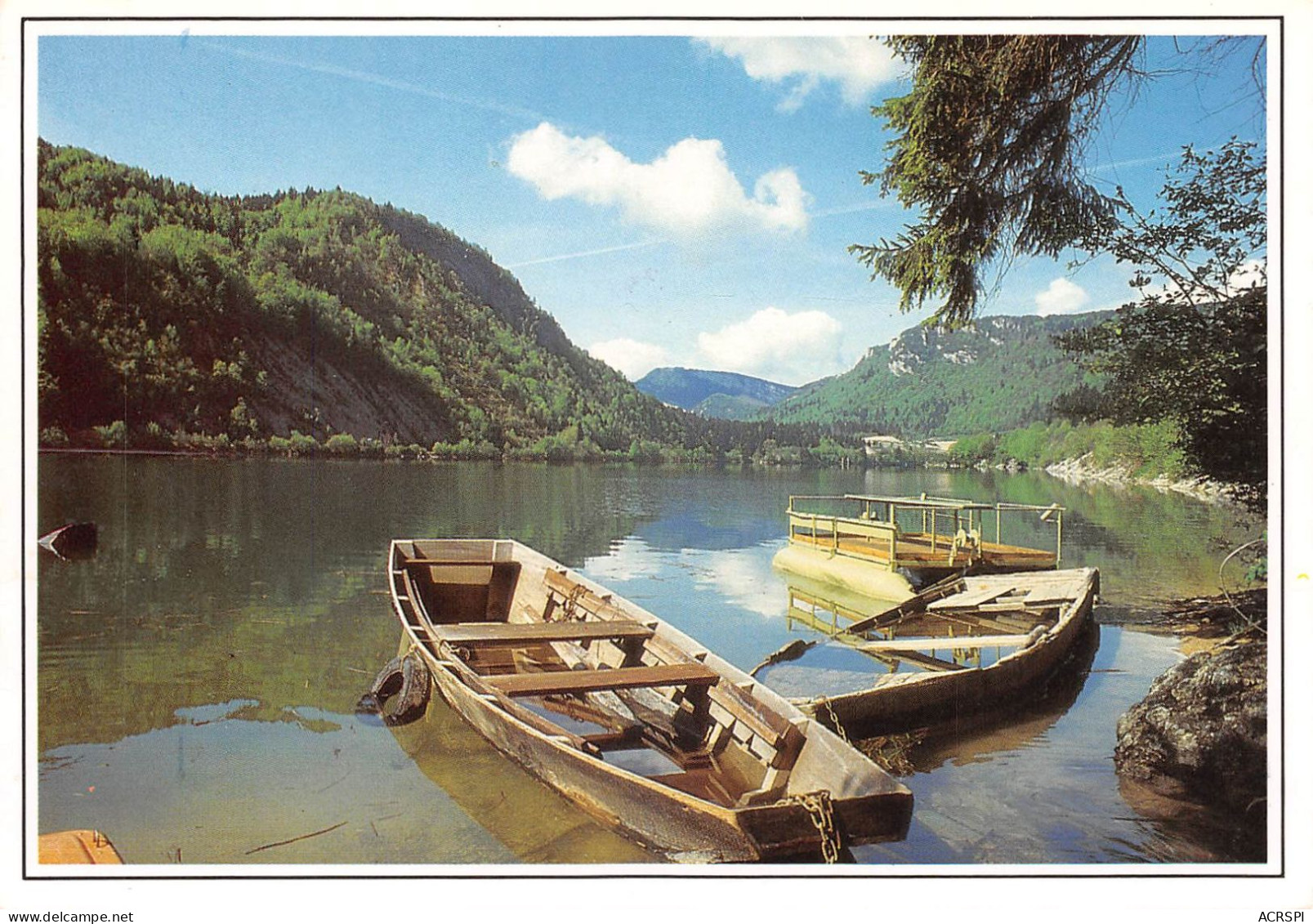 01 Poizat-Lalleyriat  Neyrolles Le Lac De Sylans Les Barques  (Scan R/V) N°   14  \OA1049 - Oyonnax