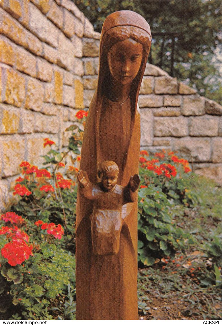 01  Corbonod  Vierge à L'enfant Bois Sculpté   (Scan R/V) N°   42   \OA1048 - Oyonnax