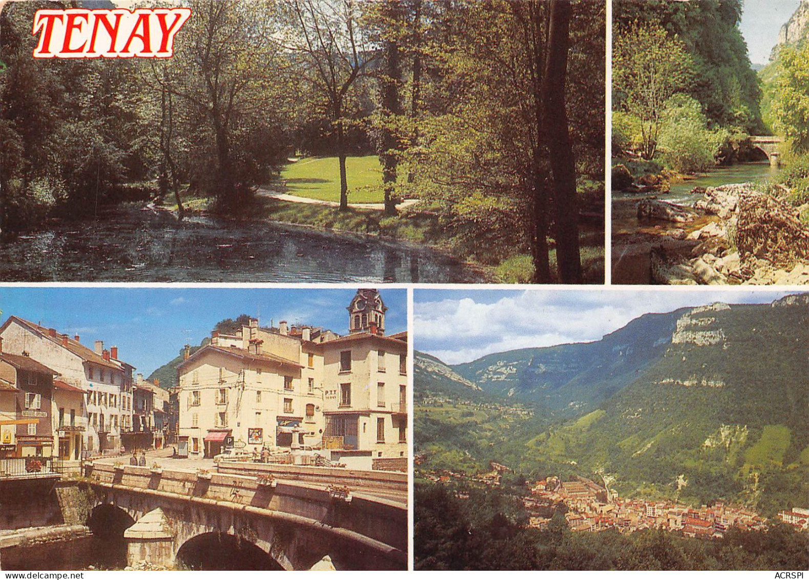 01 Tenay  Le Parc Des Eaux Noires L'Albarine              (Scan R/V) N°   5   \OA1048 - Oyonnax