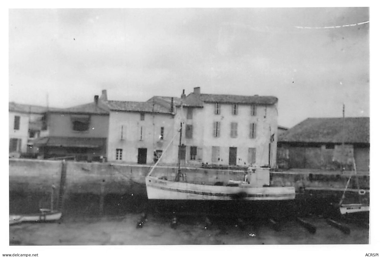 17 SAINT MARTIN DE Ré Photo 1960 Bateau Le "tient Ta Promesse" (Scan R/V) N°   49   \OA1042 - Saint-Martin-de-Ré