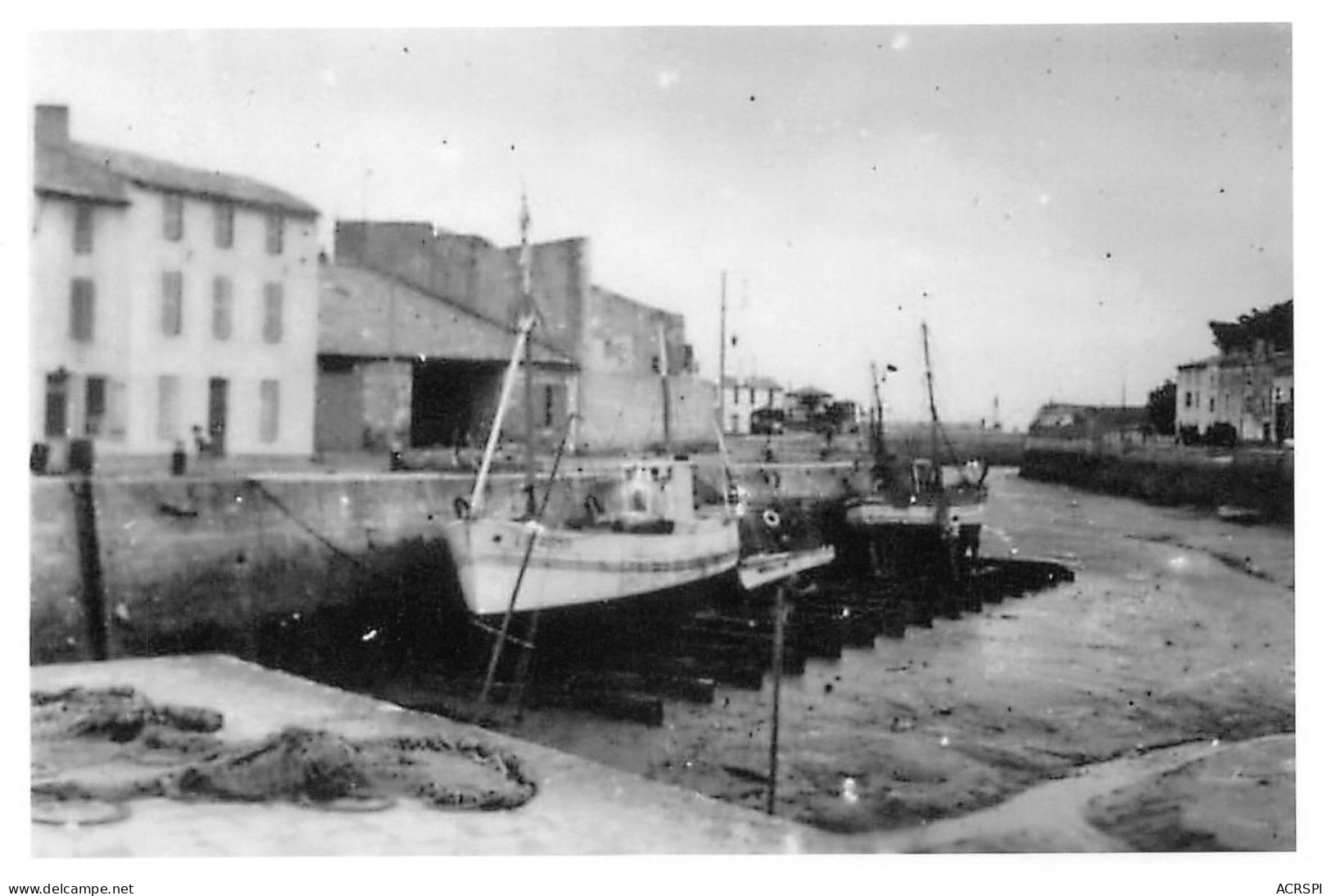 17 SAINT MARTIN DE Ré Photo 1960 Bateau Le "tient Ta Promesse" (Scan R/V) N°   48   \OA1042 - Saint-Martin-de-Ré