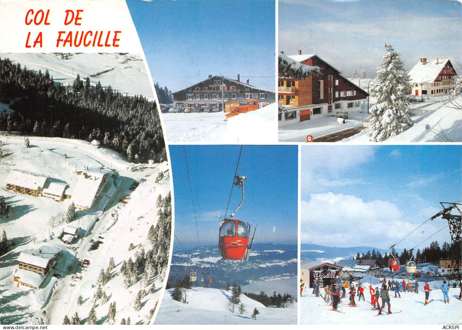01 Col de la Fauçille lot de 24 cartes-postales          GEX      (Scan R/V) N°   1   \OA1051
