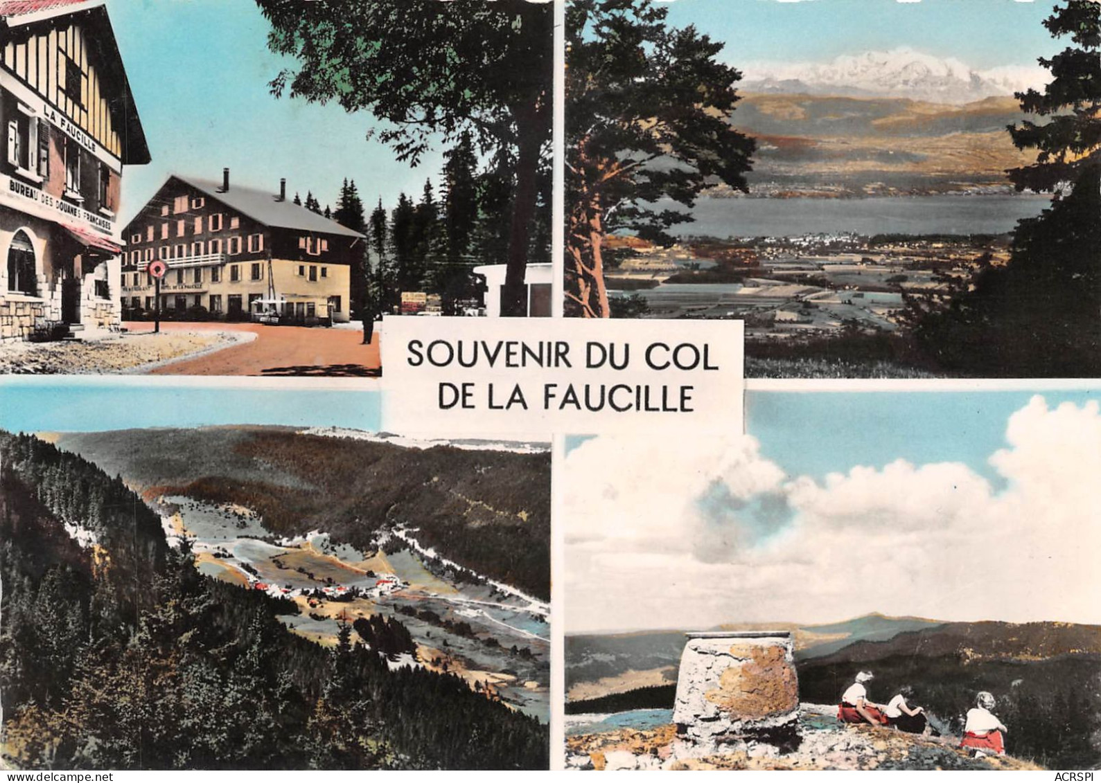 01 Col de la Fauçille lot de 24 cartes-postales          GEX      (Scan R/V) N°   1   \OA1051