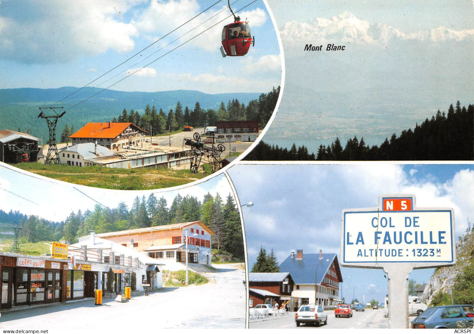 01 Col de la Fauçille lot de 24 cartes-postales          GEX      (Scan R/V) N°   1   \OA1051