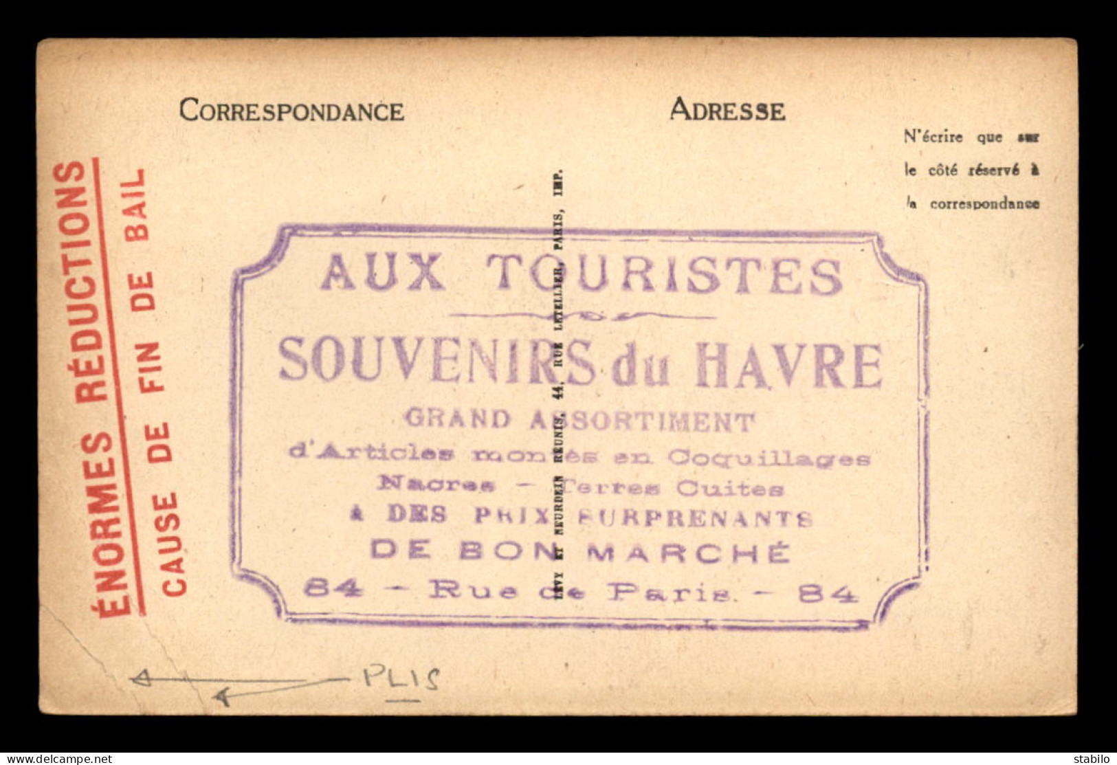 76 - LE HAVRE - LA RUE DE PARIS ET LA MAISON AUX TOURISTES - Graville