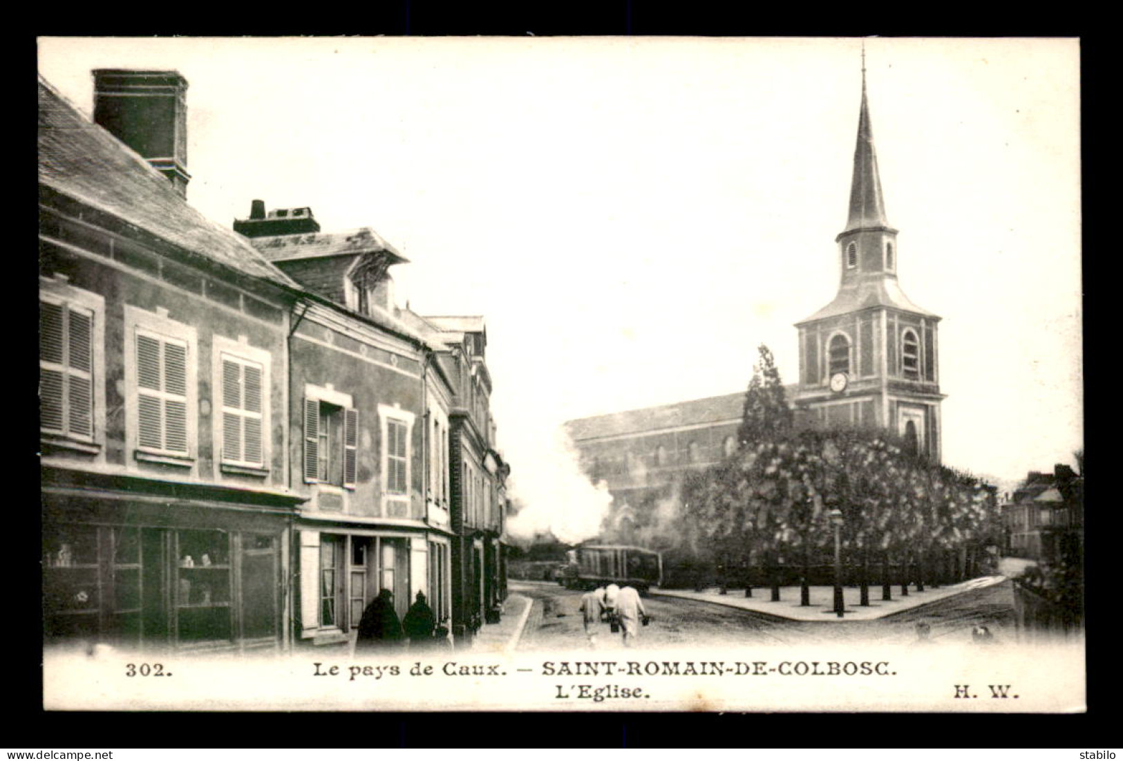 76 - ST-ROMAIN-DE-COLBOSC - L'EGLISE - Saint Romain De Colbosc