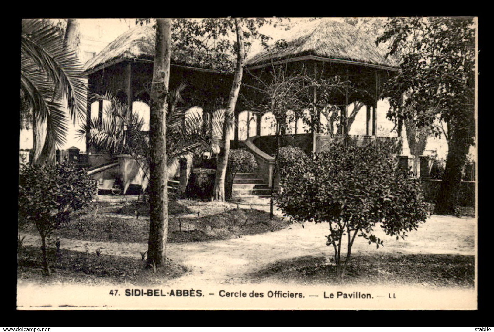 ALGERIE - SIDI-BEL-ABBES - CERCLE DES OFFICIERS - LE PAVILLON - Sidi-bel-Abbès