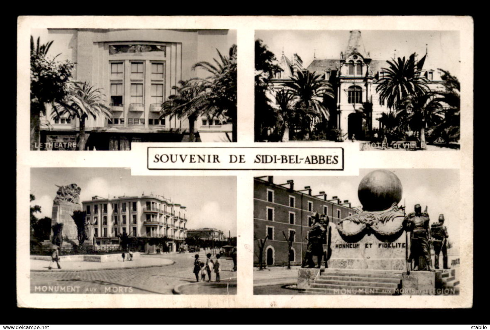 ALGERIE - SIDI-BEL-ABBES - SOUVENIR MULTIVUES - VOIR ETAT - Sidi-bel-Abbès