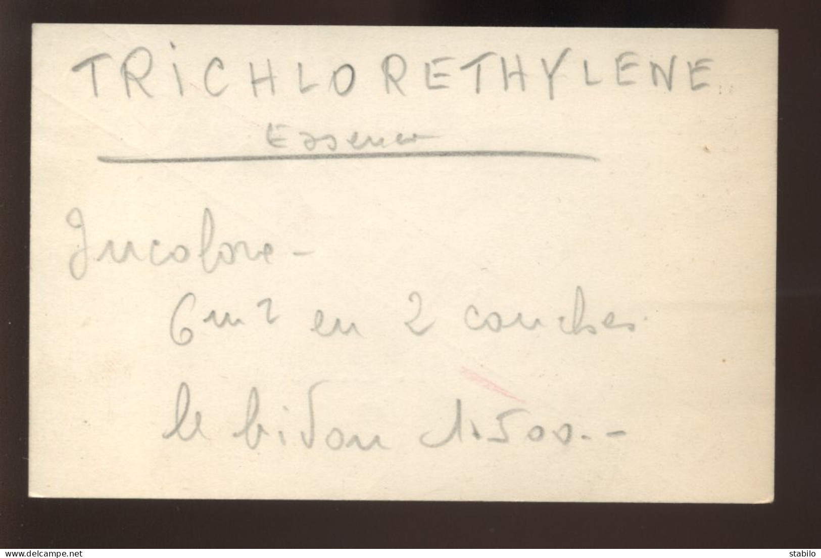 CARTES DE VISITE - PARIS - VITRIFICATION, RENOVATION DE PARQUETS M. L. REYBAUD, 42 RUE DE MAUBEUGE - Cartoncini Da Visita