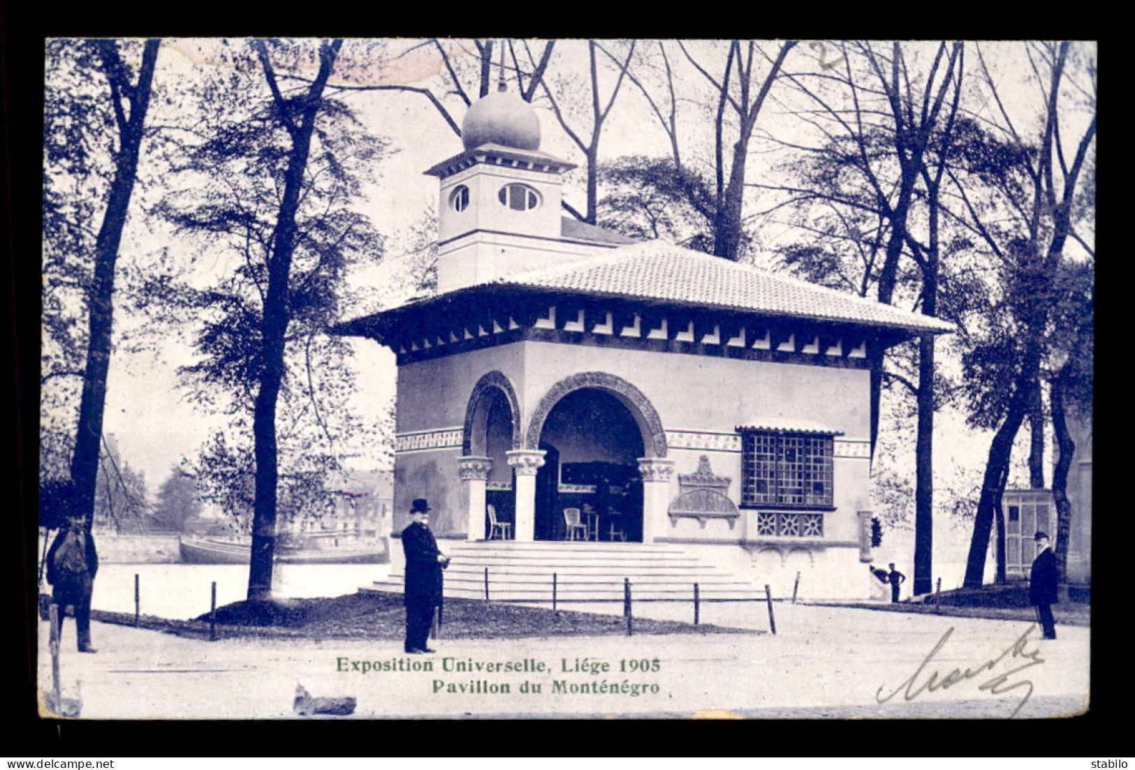 MONTENEGRO - LE PAVILLON DU MONTENEGRO A L'EXPOSITION UNIVERSELLE DE  LIEGE 1908 - Montenegro