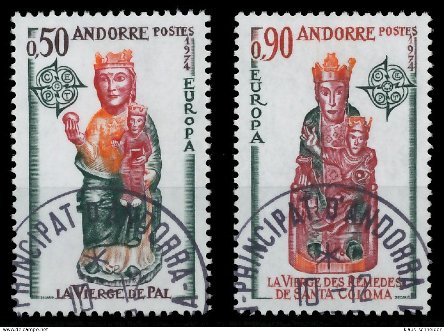 ANDORRA FRZ.-POST Nr 258-259 Gestempelt X0407AA - Usati