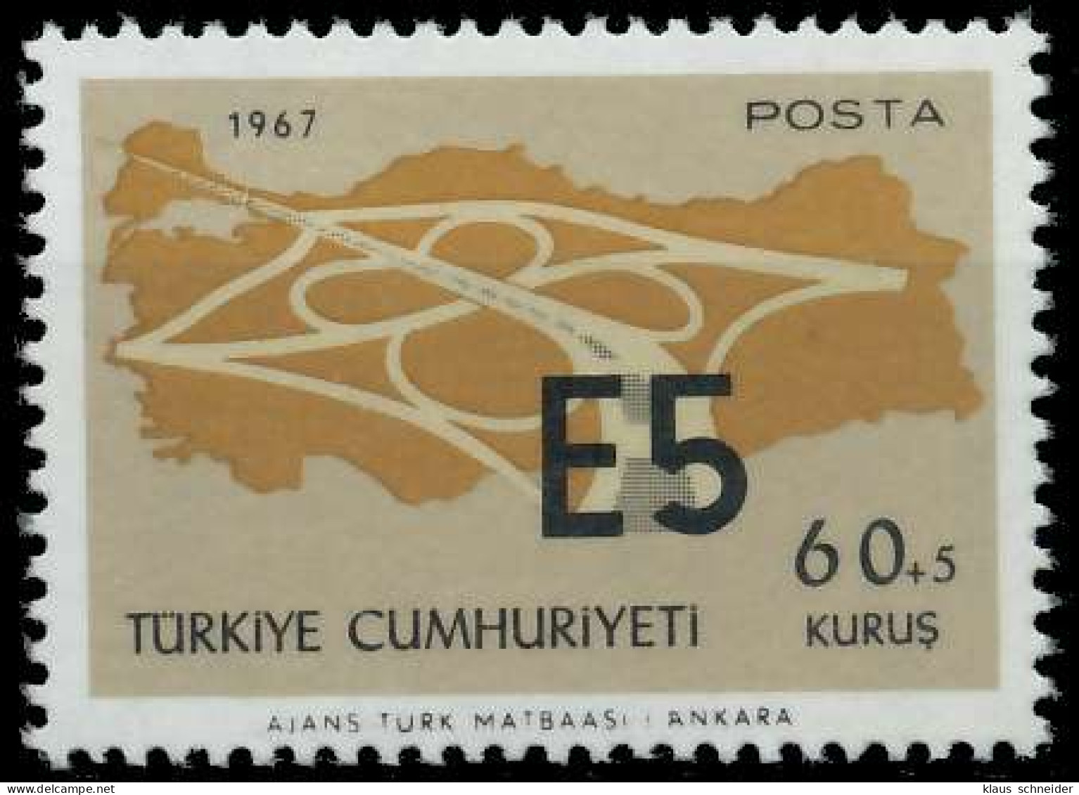 TÜRKEI 1967 Nr 2058 Postfrisch S20E44A - Neufs