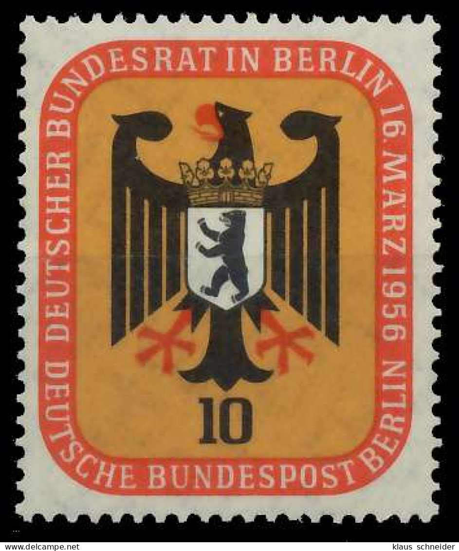BERLIN 1956 Nr 136 Postfrisch S264006 - Ungebraucht