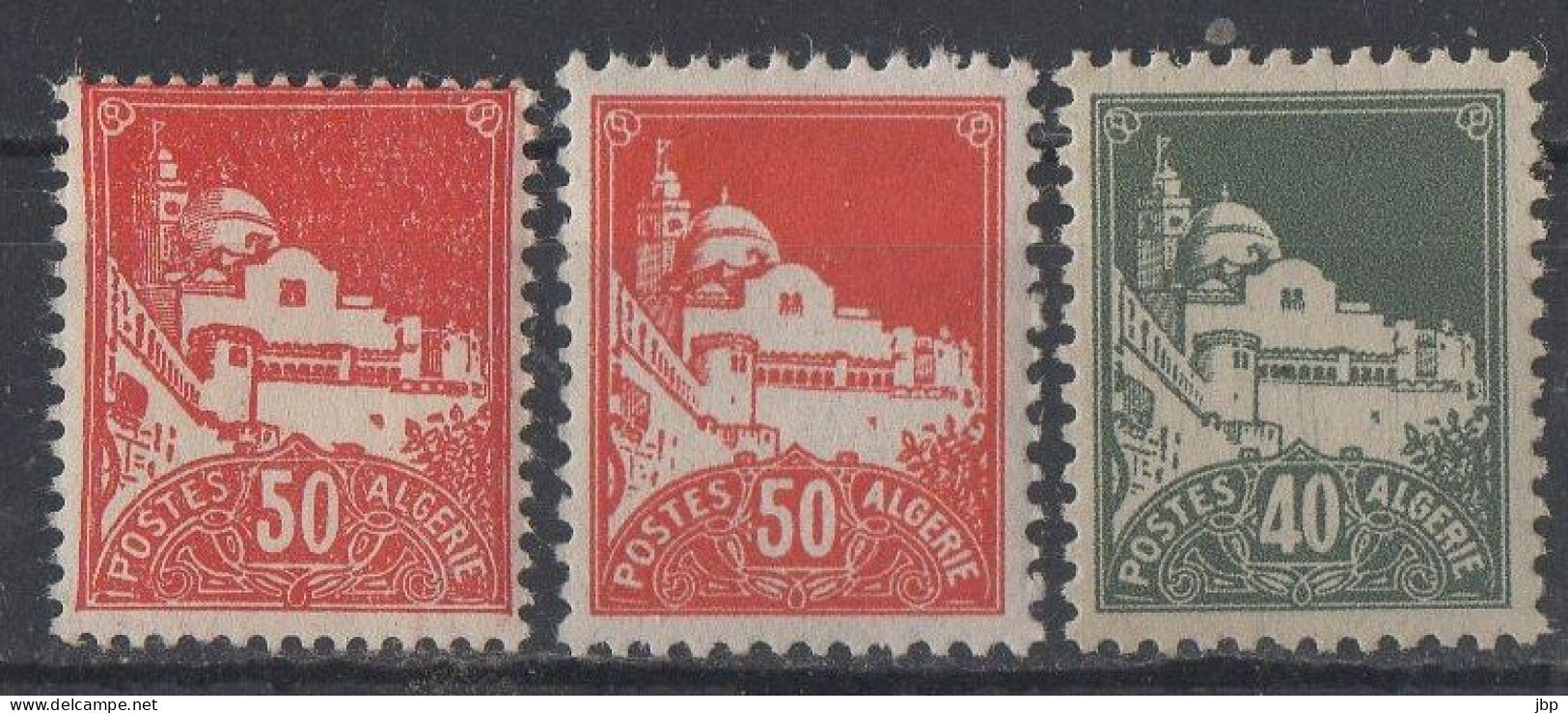 Algerie Française N°YT 172 173 173A Neufs ** Luxe. - Unused Stamps