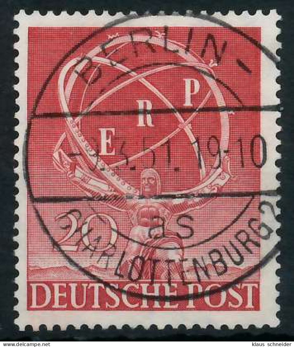 BERLIN 1950 Nr 71 Zentrisch Gestempelt X64211A - Used Stamps