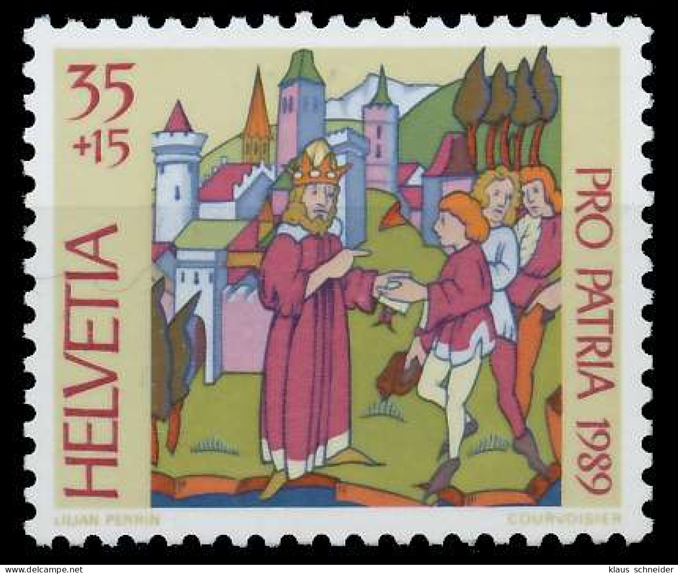 SCHWEIZ PRO PATRIA Nr 1393 Postfrisch X6576EA - Unused Stamps