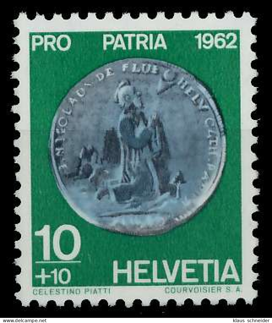 SCHWEIZ PRO PATRIA Nr 752 Postfrisch X6577DE - Ungebraucht