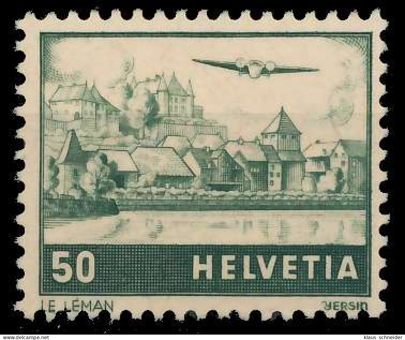 SCHWEIZ FLUGMARKEN Nr 389 Postfrisch X65789E - Unused Stamps