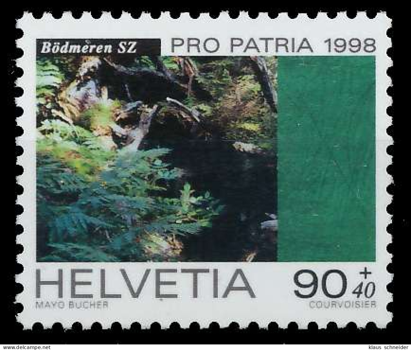 SCHWEIZ PRO PATRIA Nr 1651 Postfrisch S2A5E4E - Unused Stamps
