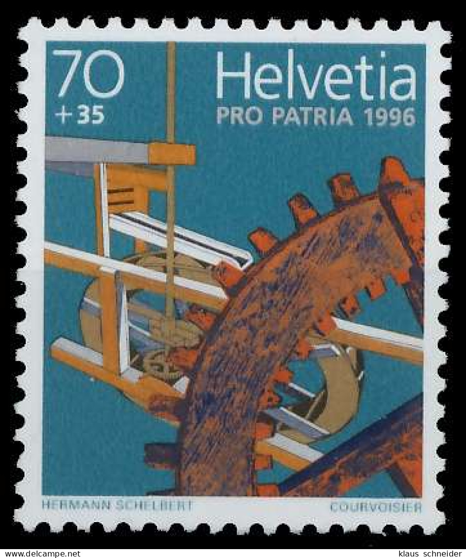 SCHWEIZ PRO PATRIA Nr 1578 Postfrisch S2A5EA6 - Unused Stamps