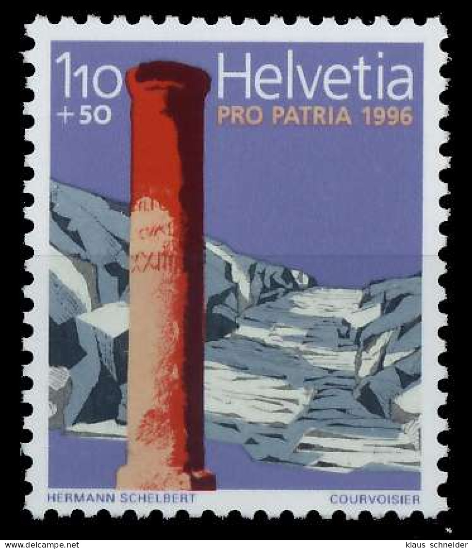 SCHWEIZ PRO PATRIA Nr 1580 Postfrisch S2A5EAE - Unused Stamps