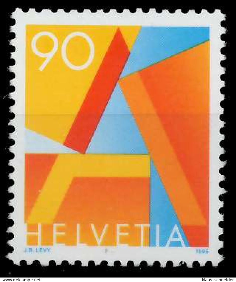 SCHWEIZ 1995 Nr 1563yA Postfrisch S2A6242 - Unused Stamps