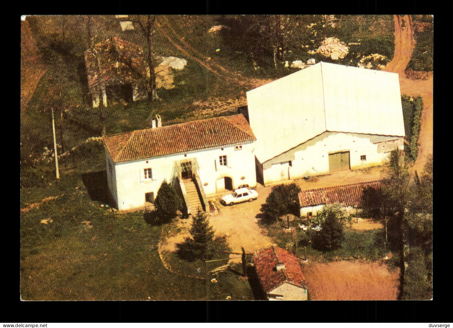 47 Lot Et Garonne Tournon D' Agenais  Ferme De La Loubatiere Foies Gras Confits  Specialités  Vue Aerienne - Tournon D'Agenais