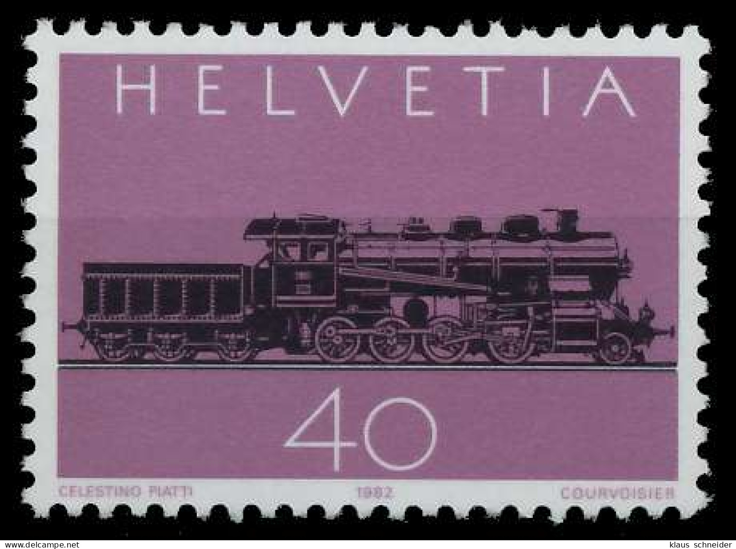 SCHWEIZ 1982 Nr 1214 Postfrisch X683AA2 - Unused Stamps