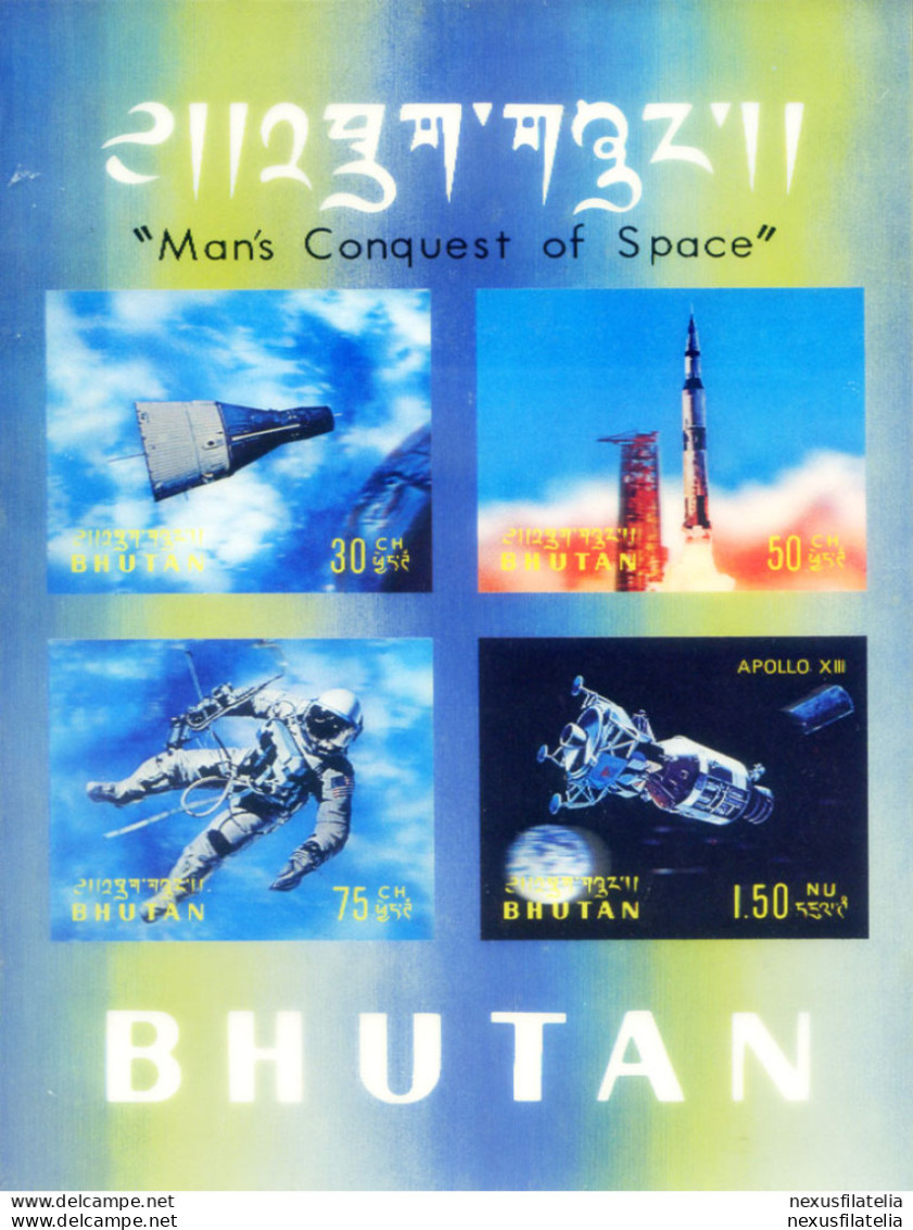 Astronautica 1970. - Bhutan