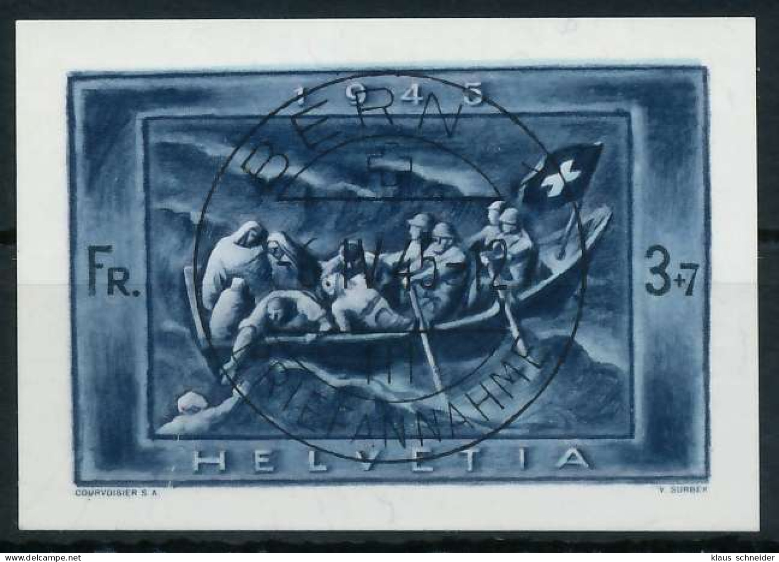 SCHWEIZ 1945 Nr 445 Zentrisch Gestempelt X6C2E56 - Used Stamps