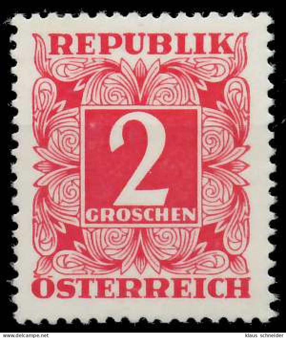 ÖSTERREICH PORTOMARKEN Nr 233xaN Postfrisch X707A36 - Portomarken