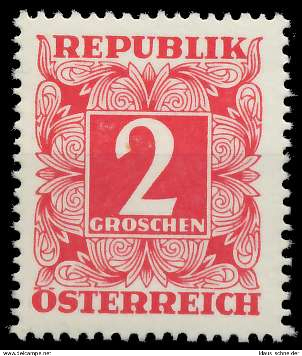 ÖSTERREICH PORTOMARKEN Nr 233xas Postfrisch X707DE6 - Portomarken