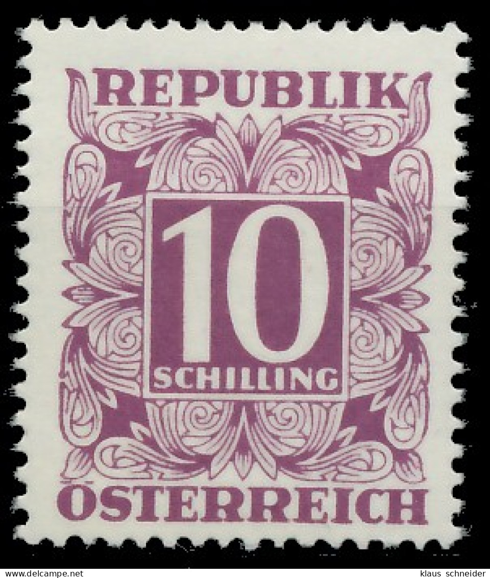 ÖSTERREICH PORTOMARKEN Nr 259xao Postfrisch X7125DA - Portomarken