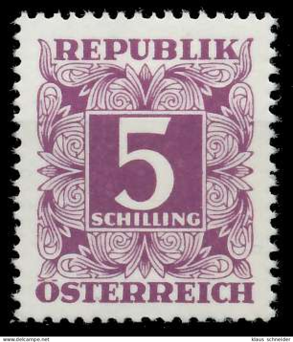 ÖSTERREICH PORTOMARKEN Nr 258xao Postfrisch X7125CE - Taxe