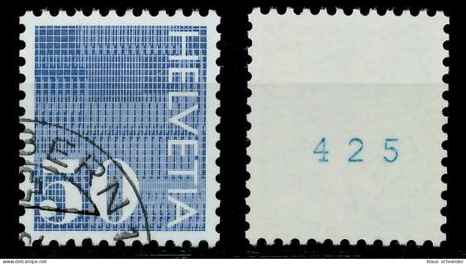 SCHWEIZ ROLLENMARKEN Nr 935yaRI Gestempelt X73137E - Coil Stamps