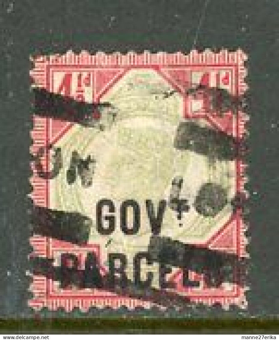 Great Britain 1887" Queen Victoria"  -GOV.PARCEL- Overprint USED - Dienstmarken