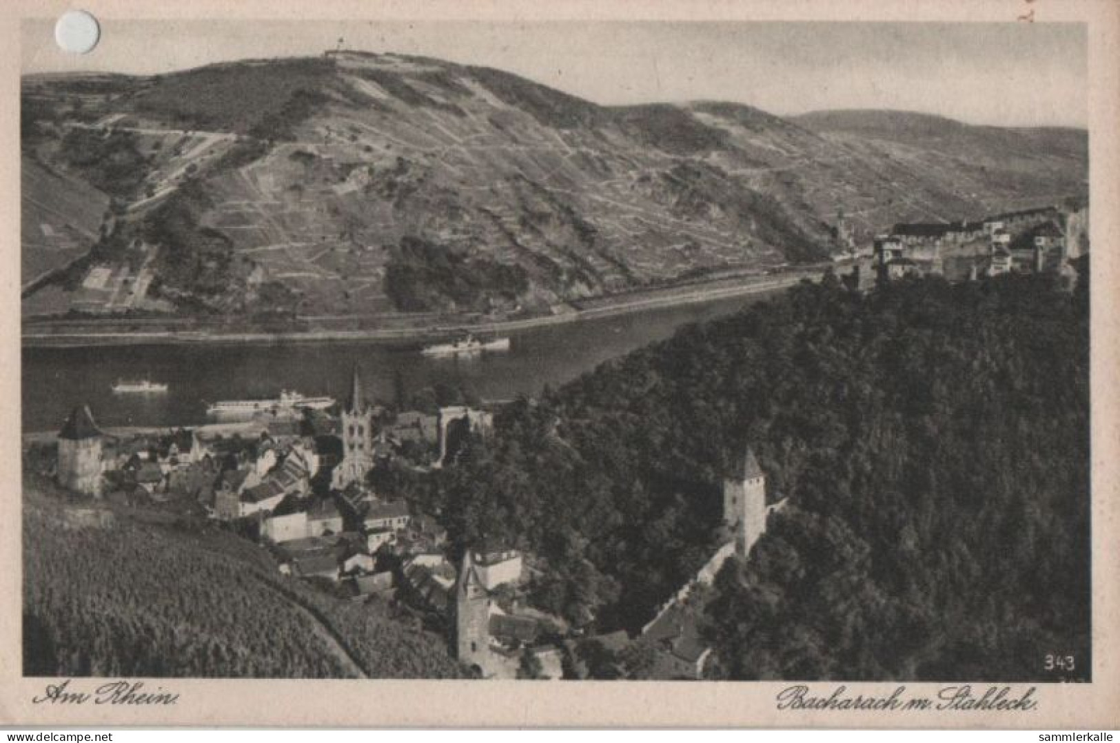 60117 - Bacharach - Mit Stahleck - 1937 - Bacharach