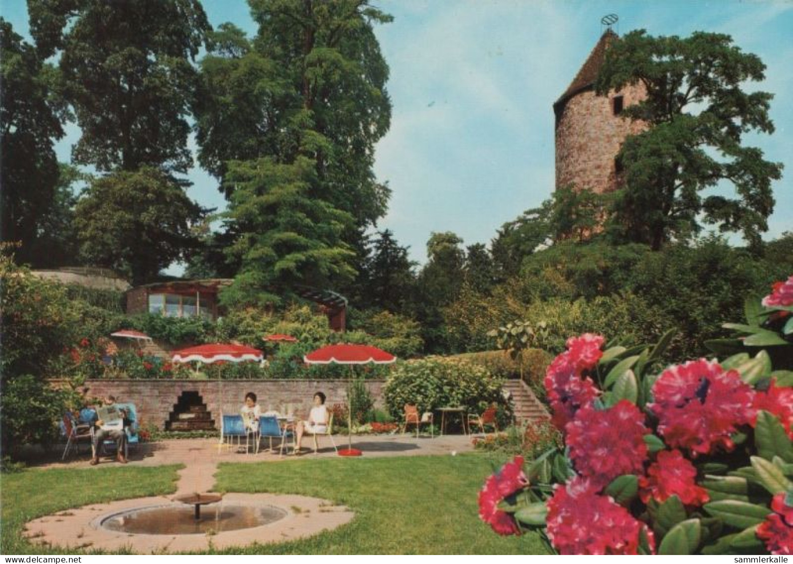 106262 - Weinheim - Lesegarten Im Schlosspark - Ca. 1980 - Weinheim