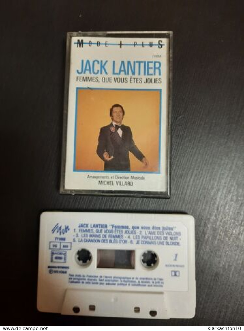 K7 Audio : Jack Lantier – Femmes Que Vous Êtes Jolies - Audiokassetten