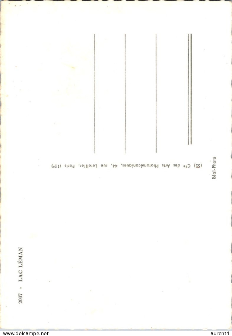 9-4-2024 (1 Z 28) Map Of Lac Léman - Maps