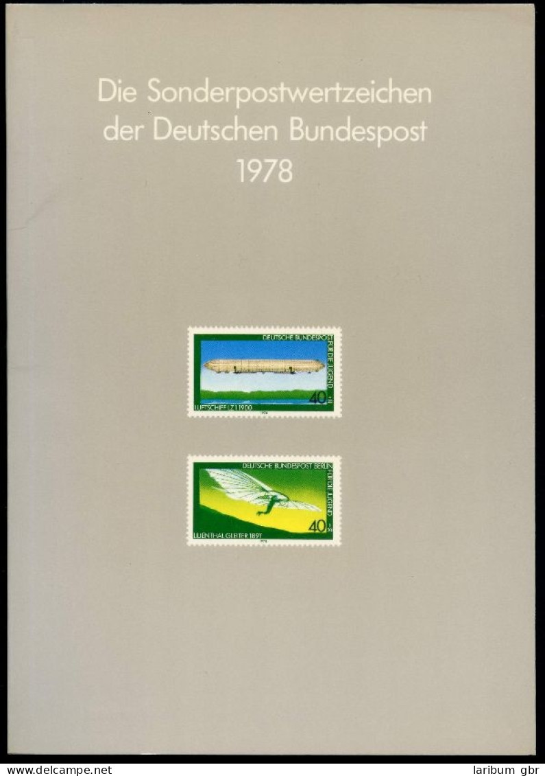 BRD Bund Jahrbuch Der Deutschen Post 1978 Postfrisch #JS244 - Autres & Non Classés