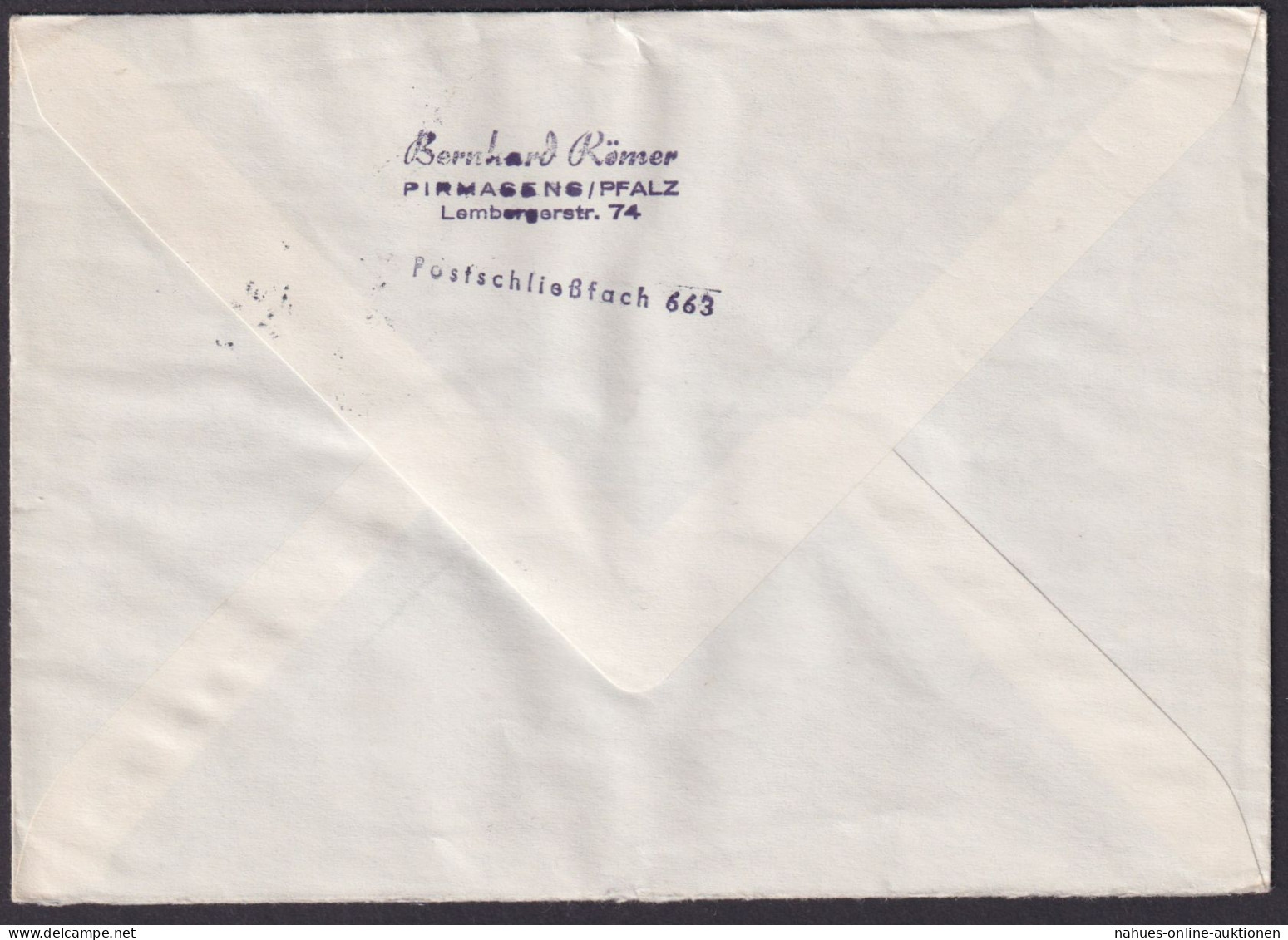 Berlin Brief MIF 140 231 Stadtbilder Je Als 5er Streifen Prmasens N. Hof Saale - Briefe U. Dokumente