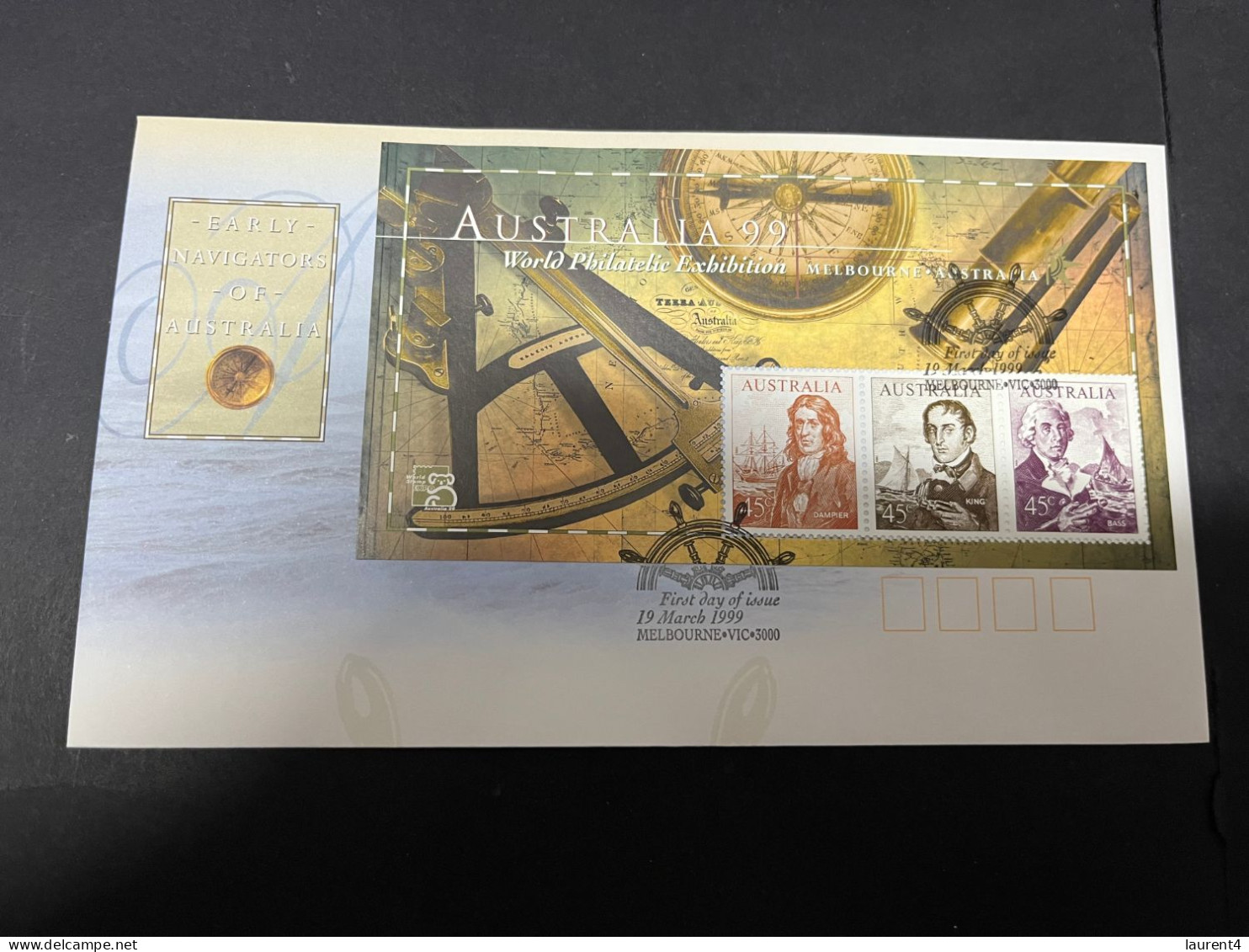 9-4-2024 (1 Z 30 A) Australia FDC 1999 (2 Covers) Australia 99 Stamp Show In Melbourne - FDC