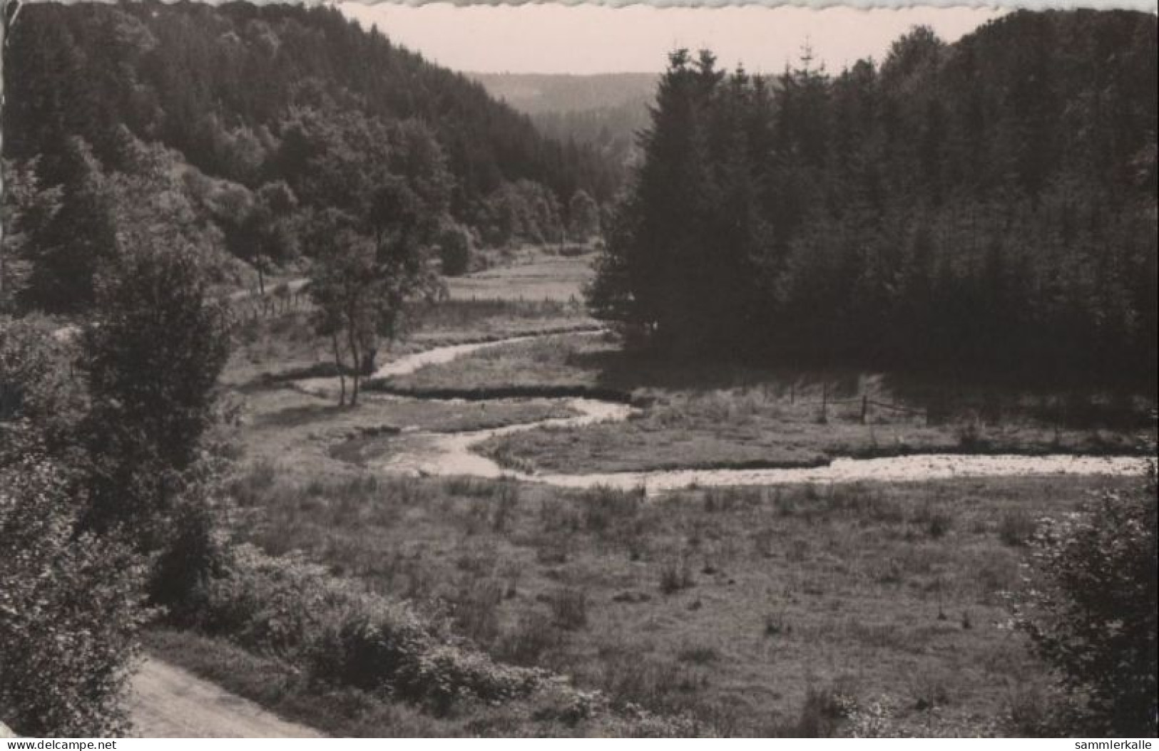 87835 - Belgien - Houffalize - Vallee De Ourthe-Bistain - Ca. 1960 - Houffalize