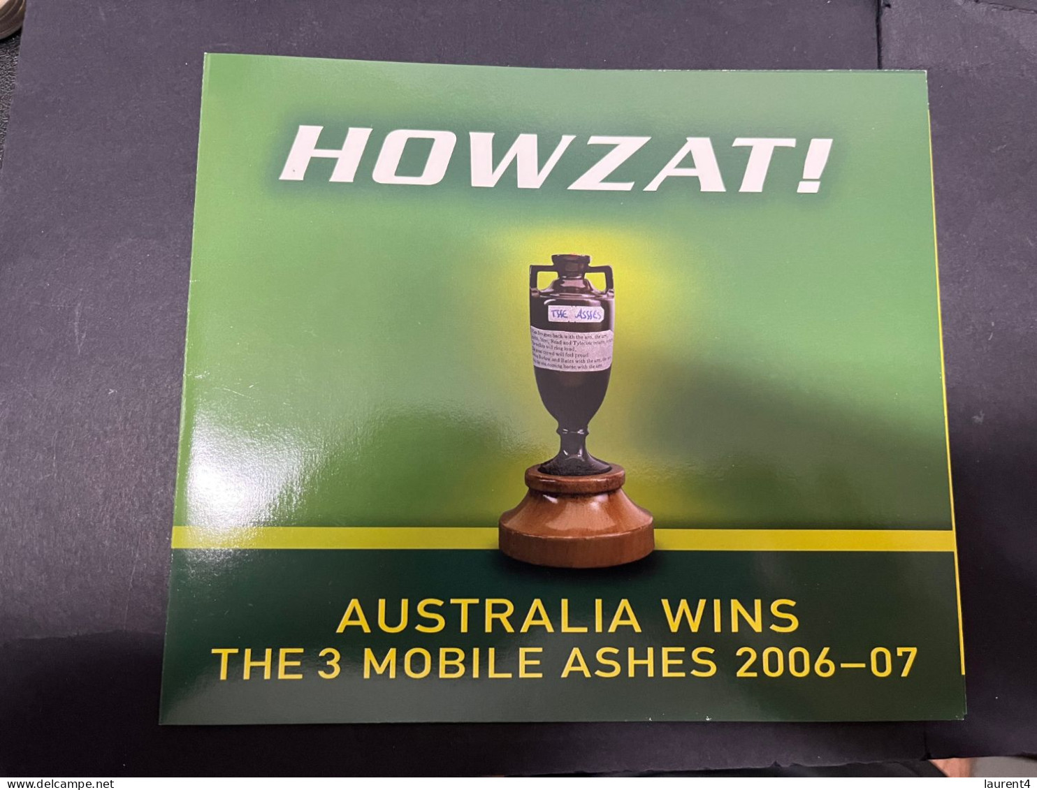 9-4-2024 (1 Z 30 A) Australia Win (Cricket) Presentation Pack (19 X 16 Cm) - Presentation Packs