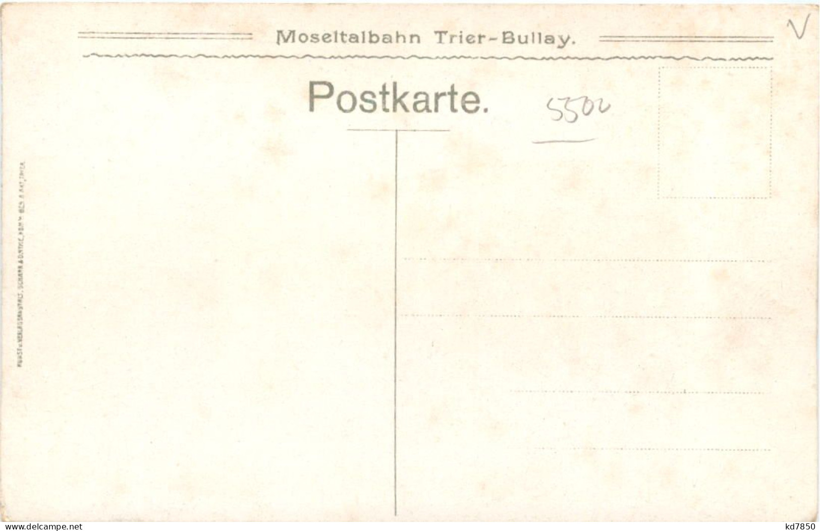 Moseltalbahn Trier-Bullay - Trarbach - Traben-Trarbach