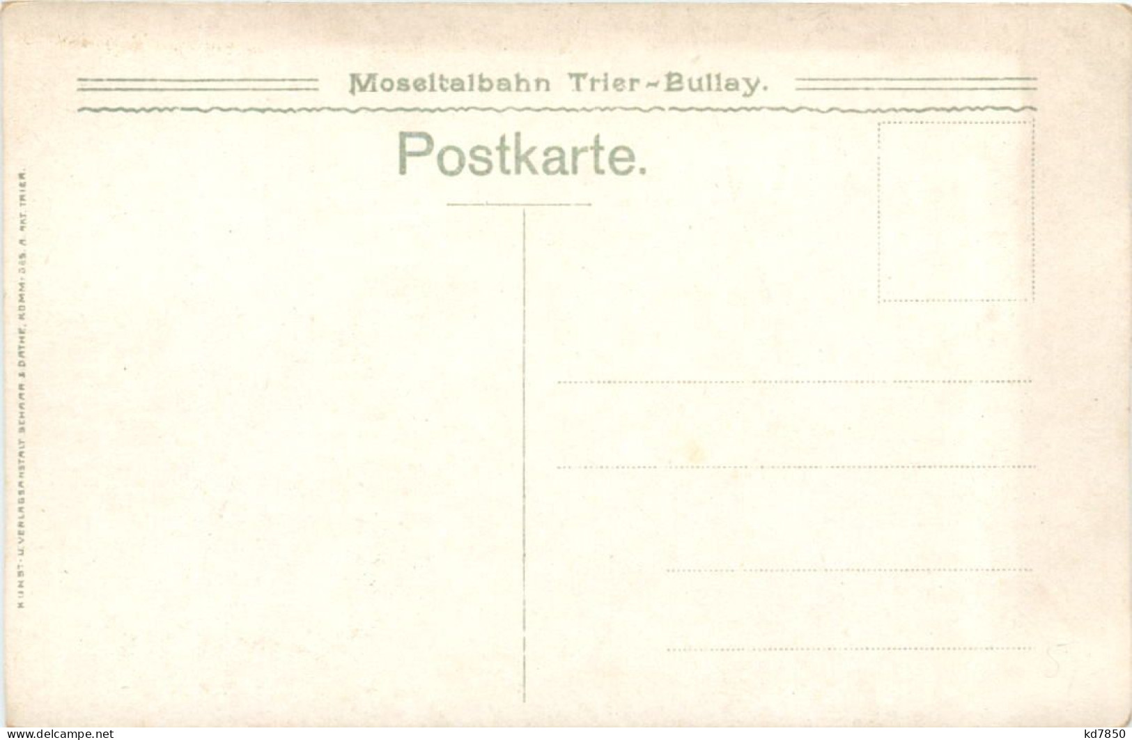 Moseltalbahn Trier-Bullay - Marienburg - Bernkastel-Kues